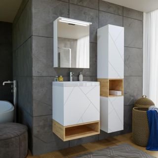 Ниша для пенала Бриклаер Кристалл 4627125415876 50 см дуб бунратти